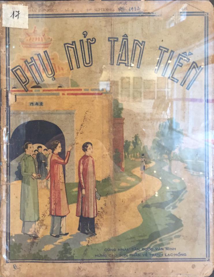View of magazine cover